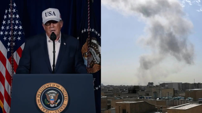 'They just wanted to practice evil': After attacking Iran, Trump says 'terrorist regime can never have nuclear weapon'