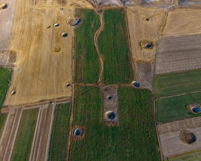 ‘I live in constant fear’: surge in giant sinkholes threatens Turkey’s farmers