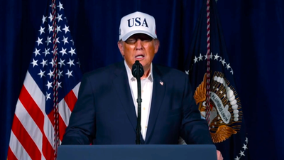 ‘Don’t leave your home’: Donald Trump vows to support the ‘great proud people of Iran’ by carpetbombing their country