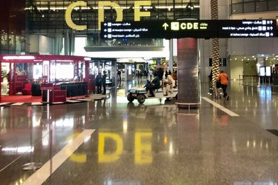 Travel chaos as Dubai and Doha flights suspended after US and Israeli strikes on Iran