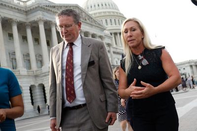 MAGA rebels Thomas Massie and MTG shred ‘America Last’ Trump as threat of congressional vote on Iran strikes looms