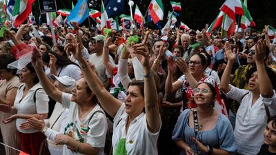 Iranians celebrate as PM warns of limited assistance