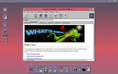 Developer's 1994 Linux desktop recreation runs in your browser as a modern web app — open-source project brings old-school CDE interface back from the dead and features classic 90s web browser, text editor, and more