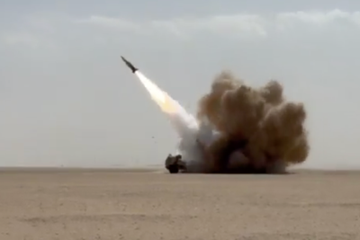 US military shares footage said to show wave of attacks on Iran