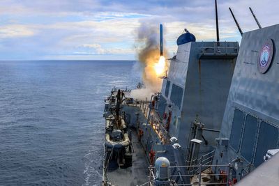 Iran's navy in Gulf of Oman destroyed, say US defence chiefs