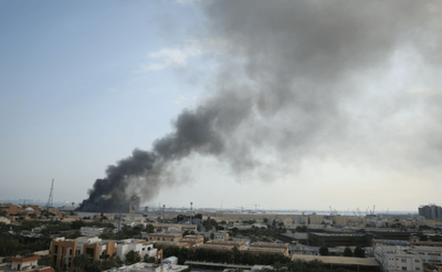 British troops shoot down Iranian drone as missiles land yards from UK forces