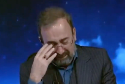Iranian state TV host in tears as he confirms Ayatollah Ali Khamenei’s death
