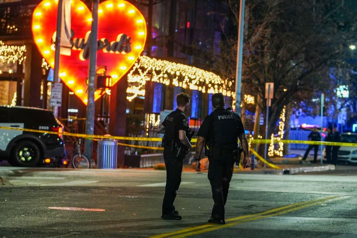 Three dead and 14 injured in shooting at popular bar…