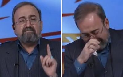 Watch: Iranian anchor sobs on state TV as he announces Khamenei killed in ‘criminal’ US-Israeli airstrikes
