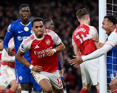 Arsenal edge battling Chelsea thanks to Timber and Raya to restore five-point lead