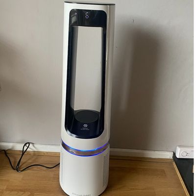 This dual purpose fan and heater combo has helped me maintain the ideal temperature at home, despite the changeable weather outside