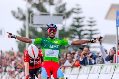 Tour du Rwanda: Henok Mulubrhan wins for Eritrea on stage 8, as Moritz Kretschy seals overall