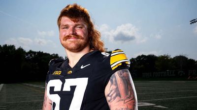 Who Is Gennings Dunker? What to Know About the Iowa OL Who Went Viral at the NFL Combine