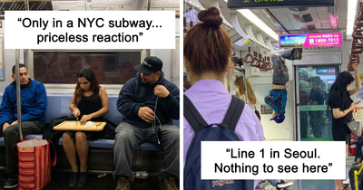 “Normal Morning Until I Took The Subway”: 51 Unhinged Things That Can Only Be Seen On Subway (New Pics)