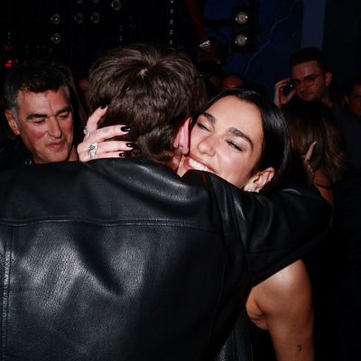 Dua Lipa Was in Selfie Mode at the Wildest BRITs Afterparty