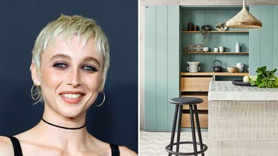 Finally, an Answer to Your Narrow Kitchen Woes – Emma Chamberlain's Vertical Design Hack is Genius, and it Looks Chic, Too