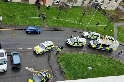 Two injured after man spotted with knives sparking police search in Edinburgh