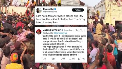 Journalist Piyush Rai booked for Holi video, cops say ‘old clip’