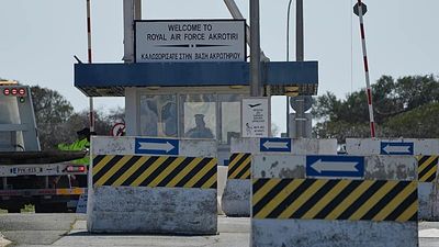 UK says it is not at war after Iranian drone strikes RAF Akrotiri base in Cyprus