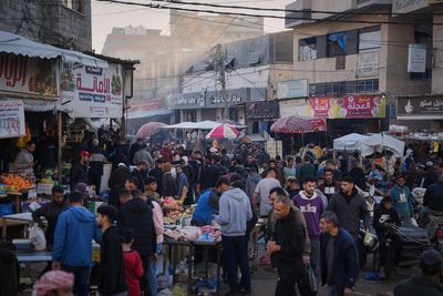 Panic buying and stockpiling in Gaza as border crossings closed after US-Israeli strikes on Iran