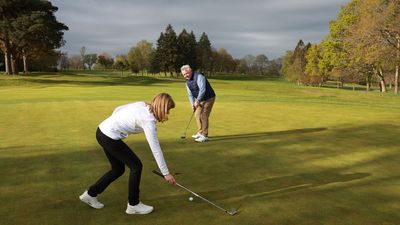 I Picked Up My Wedge Before My Playing Partner’s Heavy Putt Hit It. What Is The Ruling?