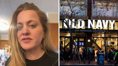 ‘I have fallen victim to the Old Navy leather Billie fart pants’: Woman finds pants on sale at Old Navy. Then she bends down