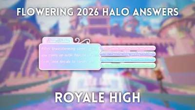 All Royale High Flowering 2026 Halo Answers – Frolicking Fields