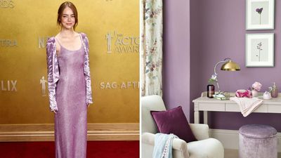 Emma Stone's Chic Actor Awards Gown Mixes Two of This Year's Biggest Design Trends – it's Unexpected, But it Works