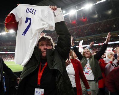 ‘Our first No 7’: Lynda Hale, pioneer who scored in England’s first women’s match, dies