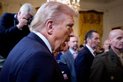 Trump’s neck rash raises new questions over his health despite White House’s excuse