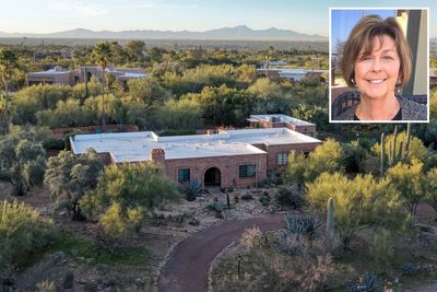 Scantily clad true crime streamer uses Nancy Guthrie’s home for video opportunity as family make emotional visit to memorial