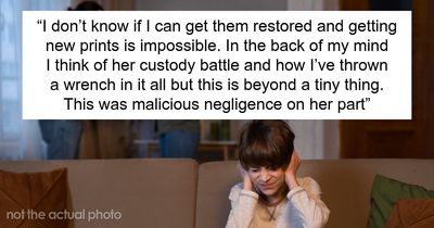 Friend’s 5YO Destroys Lost Husband’s Family Photos, Widow Says “Enough” And Kicks Them Both Out