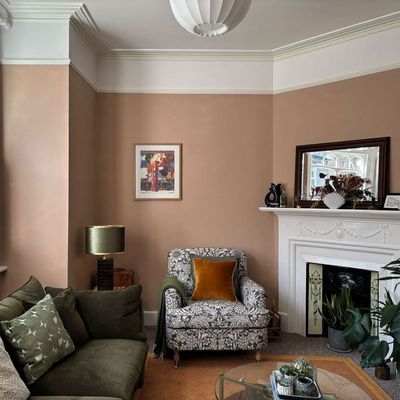 I persuaded my partner to let me paint our living room walls pink, and the result was transformative – it's the ultimate new neutral