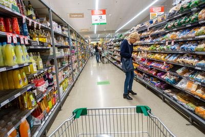 Shop price inflation eases – but food costs are still up from a year ago