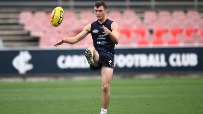 Blues to play two debutants, Weitering set for Curnow