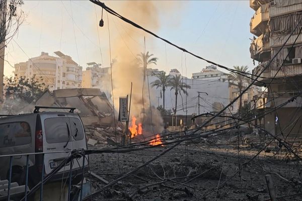 US embassy in Riyadh hit by Iranian drones as Israeli…