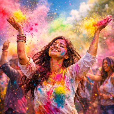 What Holi Secretly Teaches About Letting Go