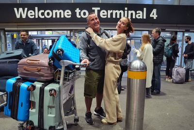 How are Britons getting out of the Middle East?