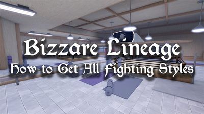 How to Get Karate, Kendo & Boxing in Bizzare Lineage