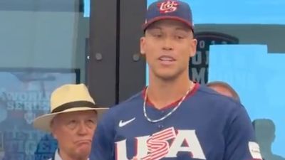 Aaron Judge's Speech Firing Up Team USA Wasn't His Idea