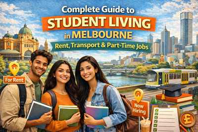 Complete Guide to Student Living in Melbourne: Rent, Transport & Part-Time Jobs
