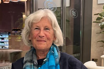 ‘I promised to take my late husband’s rare photos to Abu Dhabi. Now war has left me stranded’