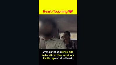 Woman Worried About Missing Iftar, Rapido Driver’s Surprise Act Wins The Internet