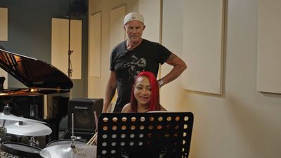 “Ignore the cameras, and ignore the Hall Of Fame drummer sitting next to you”: When some drum students find out their regular teacher’s been replaced by Chad Smith