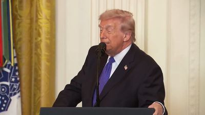 In peak narcissist fashion, Donald Trump dodges questions on Iran’s death toll, instead bragging about his ‘lovely’ ballroom