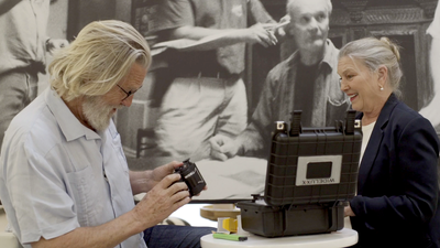 'The missing link between still photography and motion picture photography’ – actor Jeff Bridges loves the Widelux panoramic film camera so much, he just revived it