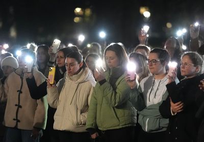 Dozens gather at vigil marking five years since Sarah Everard’s murder as organisers say ‘much more’ must be done to keep women safe