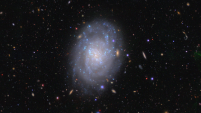 Spiral galaxy is a stunning cosmic wheel in head-turning image | Space photo of the day for March 3, 2026