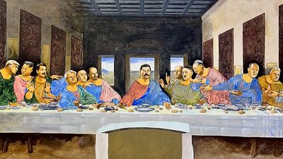 Calling drMáriás: Hungary's notorious political portrait artist gathers leaders for jubilee show