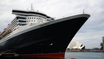 The world's last true ocean liner docks down under
